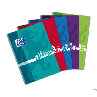 Zeszyt A5 60k, kratka z marginesem, OXFORD, geografia 400092592 (X)