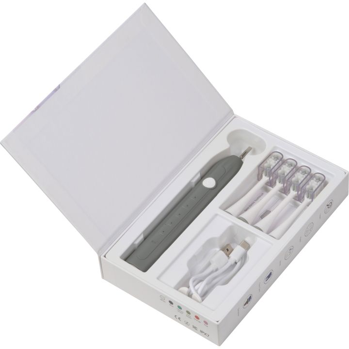 Elektryczna szczoteczka do zębów CrisMa HEINZ - Ciemnoszary