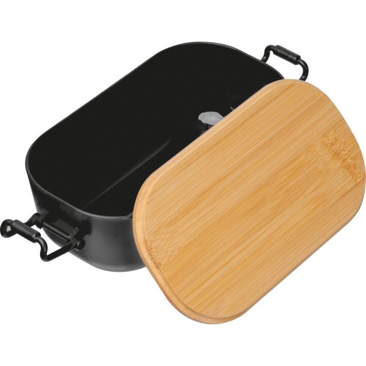 Pudełko na lunch 750 ml JAVIER - Czarny