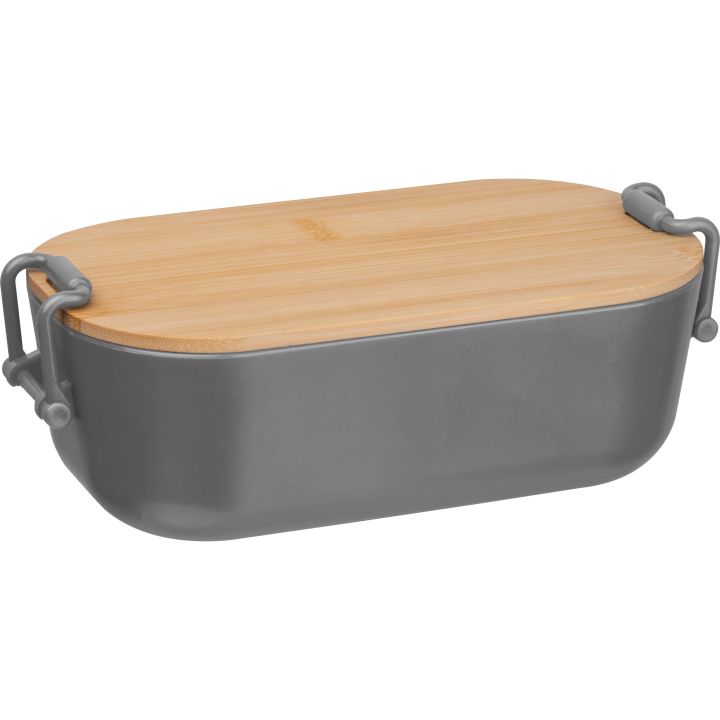 Pudełko na lunch 750 ml JAVIER - Szary