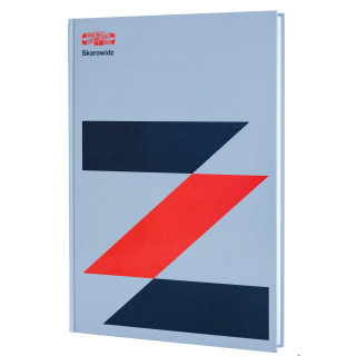 Skorowidz szyty A4 96k kratka KOH-I-NOOR