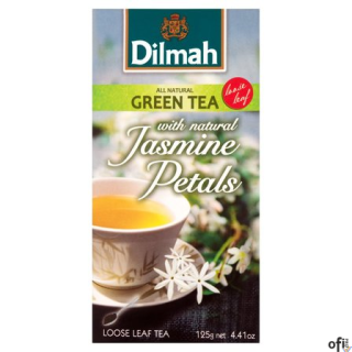 Herbata DILMAH jaśminowa sypka 125g zielona