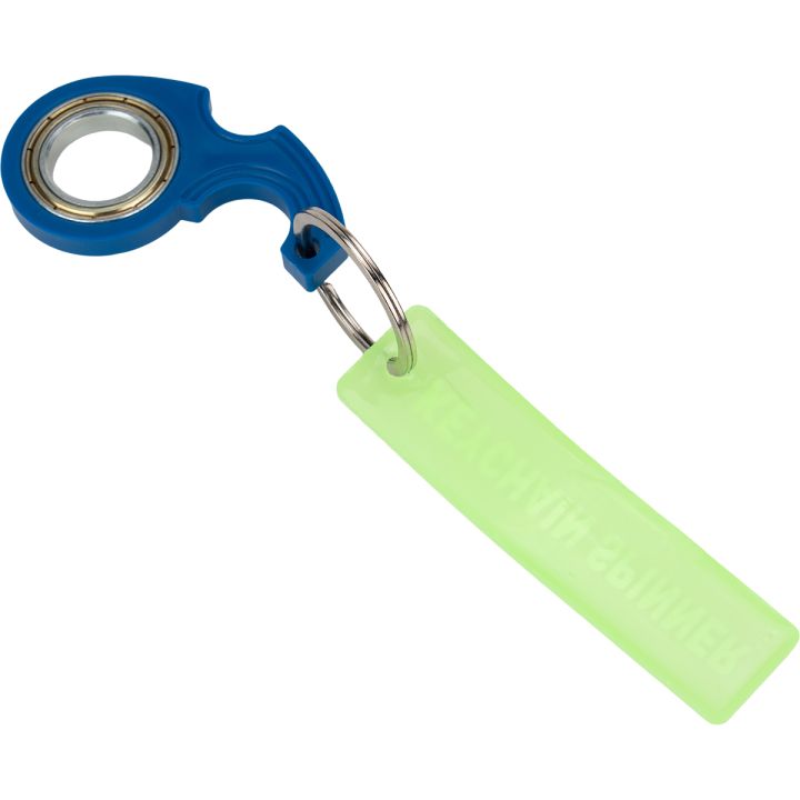 Brelok do kluczy Spinner - Niebieski