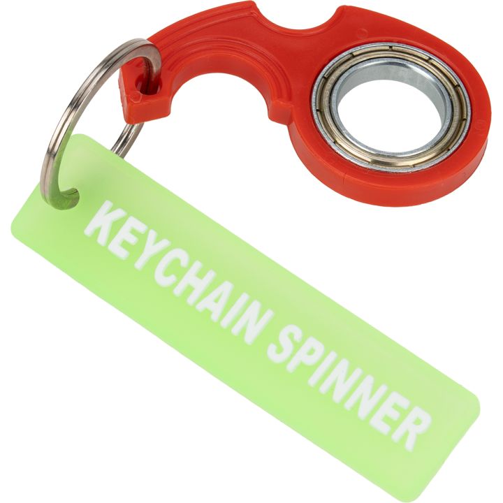 Brelok do kluczy Spinner - Czerwony