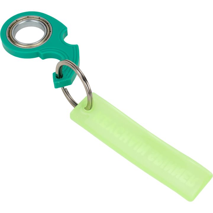 Brelok do kluczy Spinner - Zielony