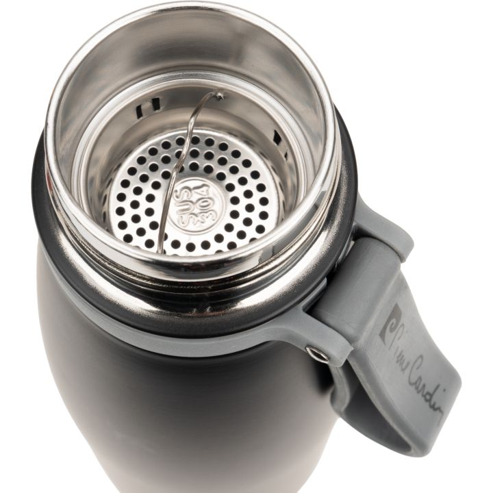 Butelka termiczna 650 ml Pierre Cardin - Czarny