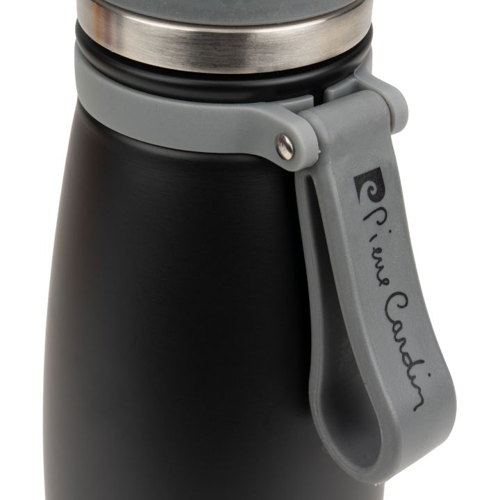 Butelka termiczna 650 ml Pierre Cardin - Czarny