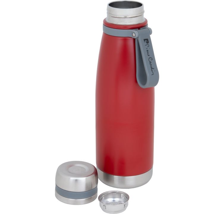 Butelka termiczna 650 ml Pierre Cardin - Czerwony