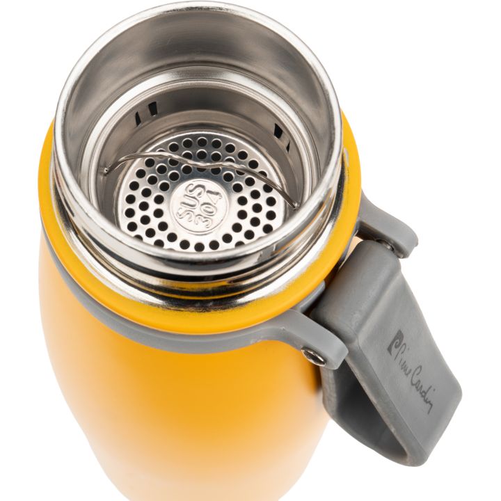 Butelka termiczna 650 ml Pierre Cardin - żółty