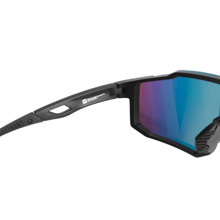 Okulary przeciwsłoneczne polaryzacyjne UV 400 TRINITY Schwarzwolf - Czarny