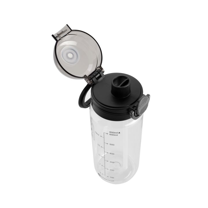 Butelka z tritanu KARISIMBI Schwarzwolf - Przeźroczysty