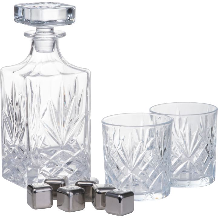 Zestaw do whisky DARLENE - Beżowy