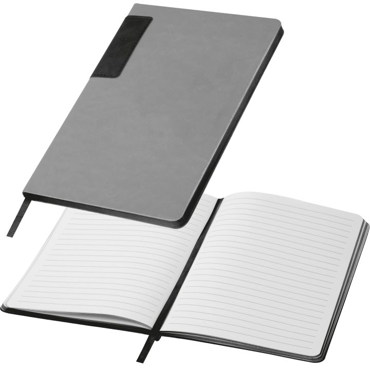 Notatnik A5 w linię EVAN - Czarny