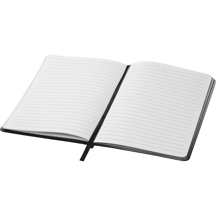 Notatnik A5 w linię EVAN - Czarny