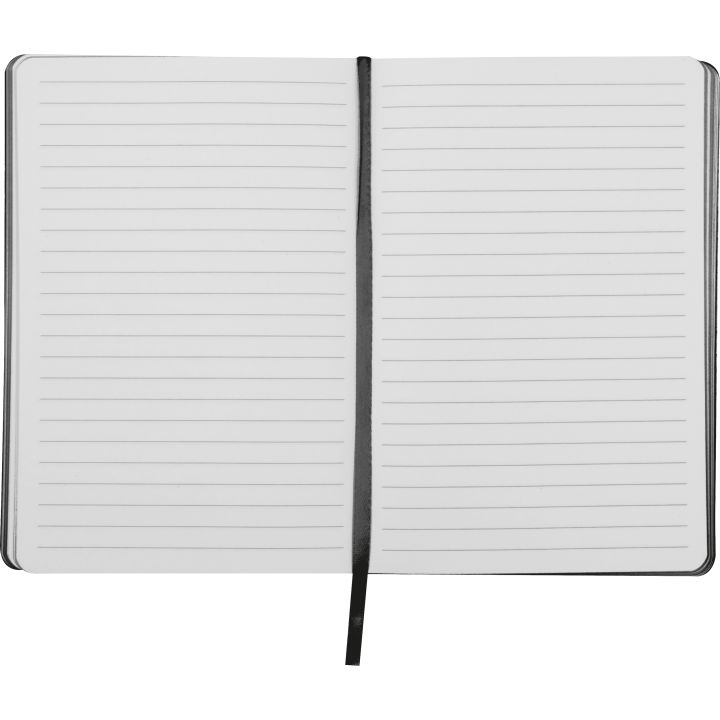 Notatnik A5 w linię EVAN - Czarny