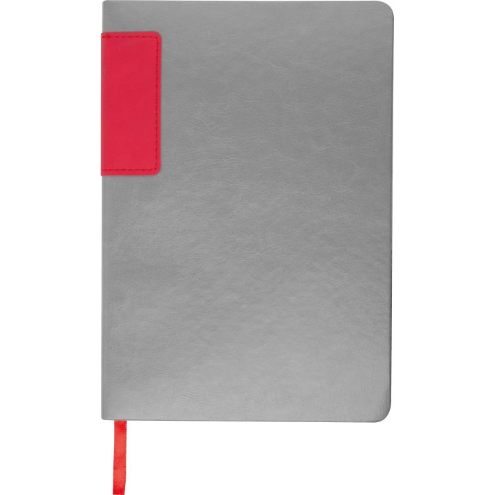 Notatnik A5 w linię EVAN - Czerwony