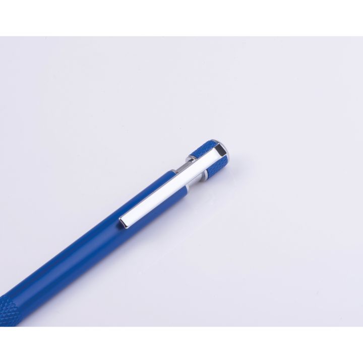 Długopis z aluminium z recyklingu JULIO - Niebieski