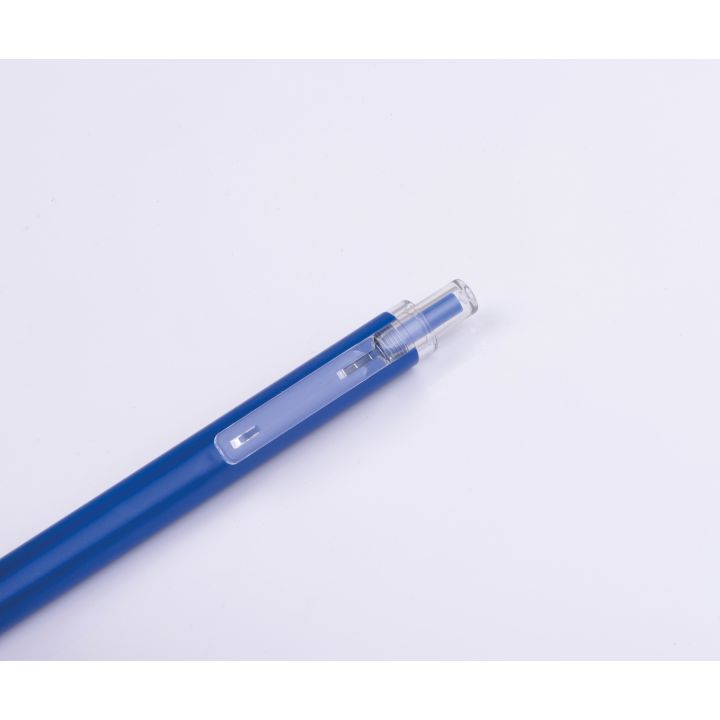 Długopis z aluminium z recyklingu i RPET EUGENE - Niebieski