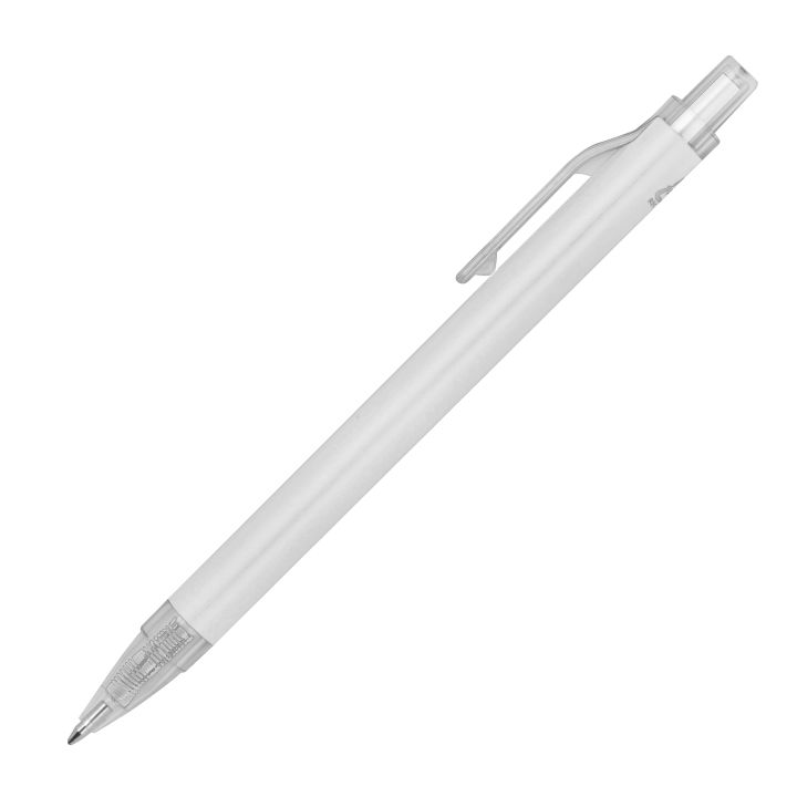 Długopis z aluminium z recyklingu i RPET EUGENE - Biały