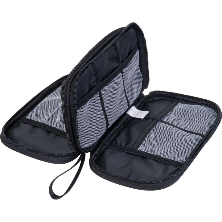 Podróżny organizer z RPET OTYLIA - Czarny