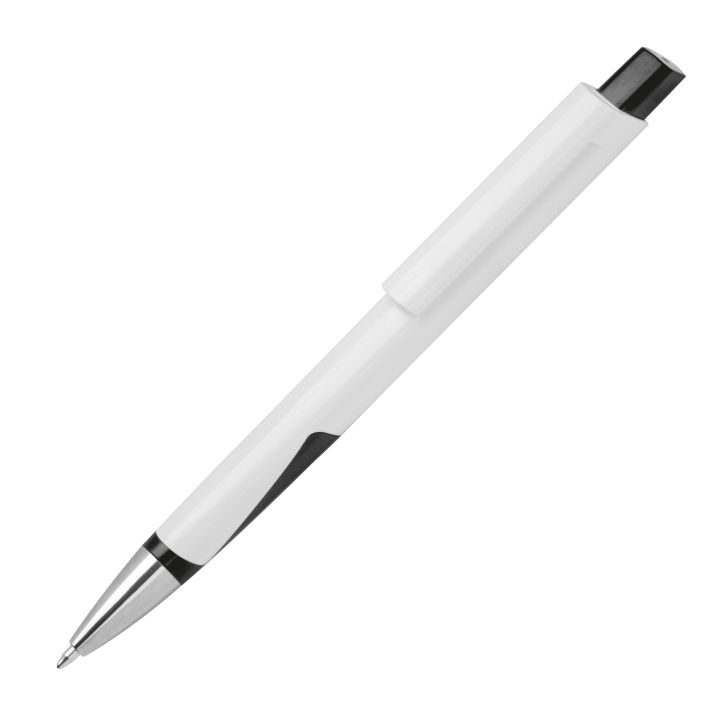 Długopis z ABS z recyklingu MAJA - Czarny