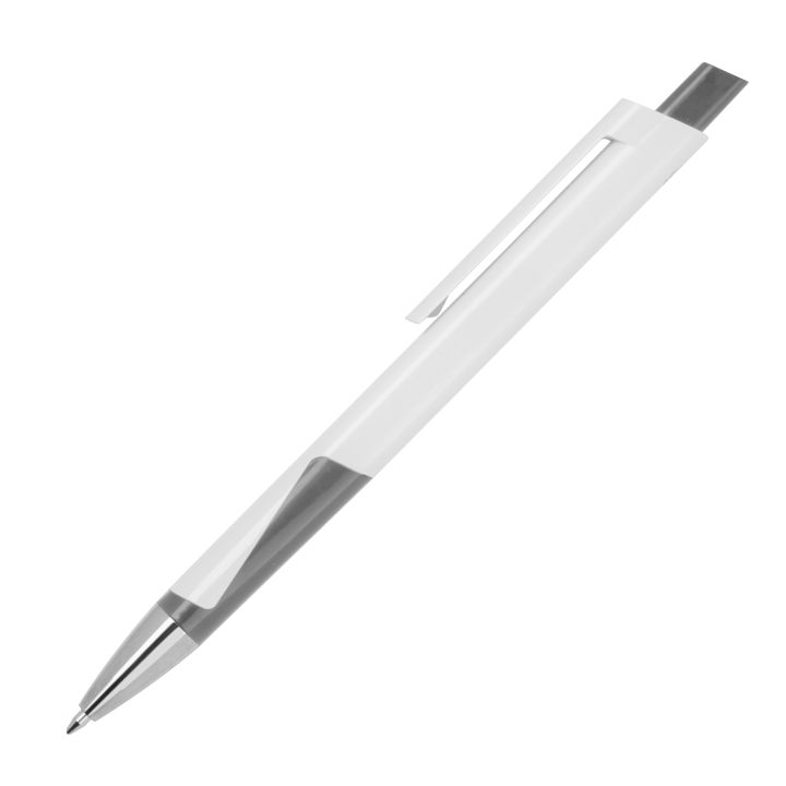 Długopis z ABS z recyklingu MAJA - Szary