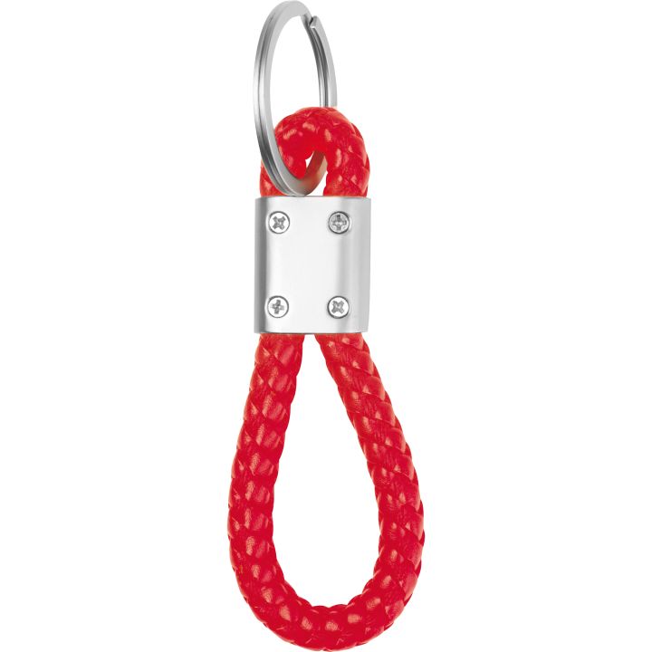 Brelok z PU ERNEST - Czerwony