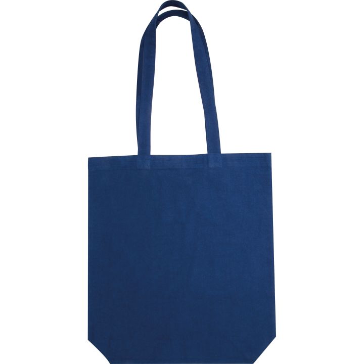 Torba bawełniana z długimi uszami 180 g/m2 PIOTR - Granatowy