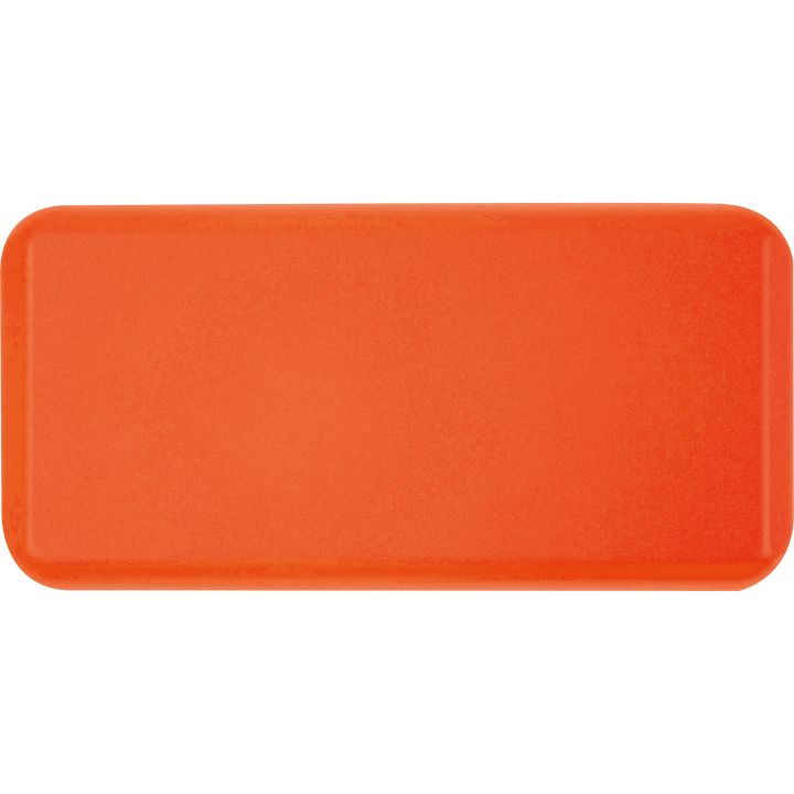 Power bank z ABS z recyklingu 10 000 mAh PRESTON - Pomarańczowy