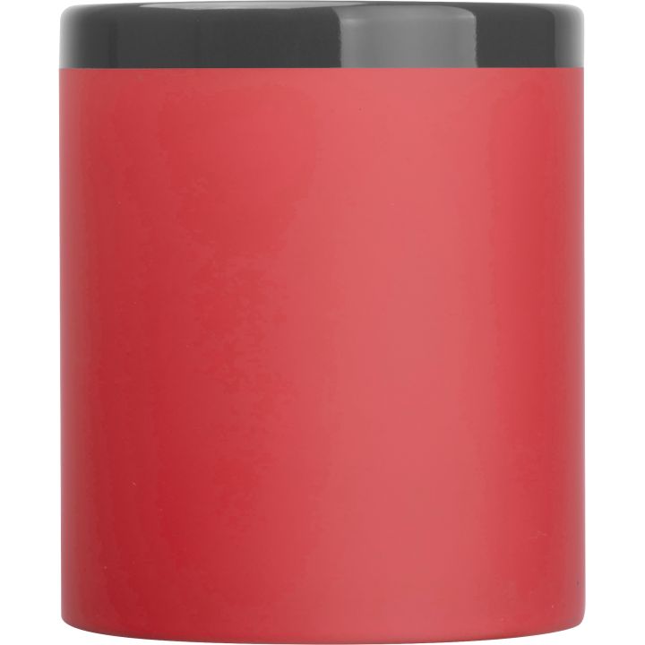 Kubek ceramiczny soft-touch 300 ml RONALD - Czerwony