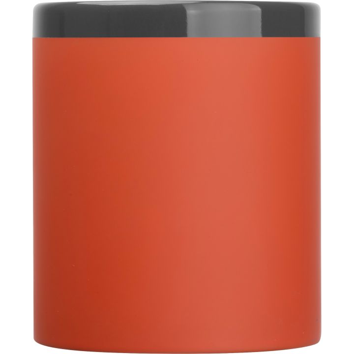 Kubek ceramiczny soft-touch 300 ml RONALD - Pomarańczowy