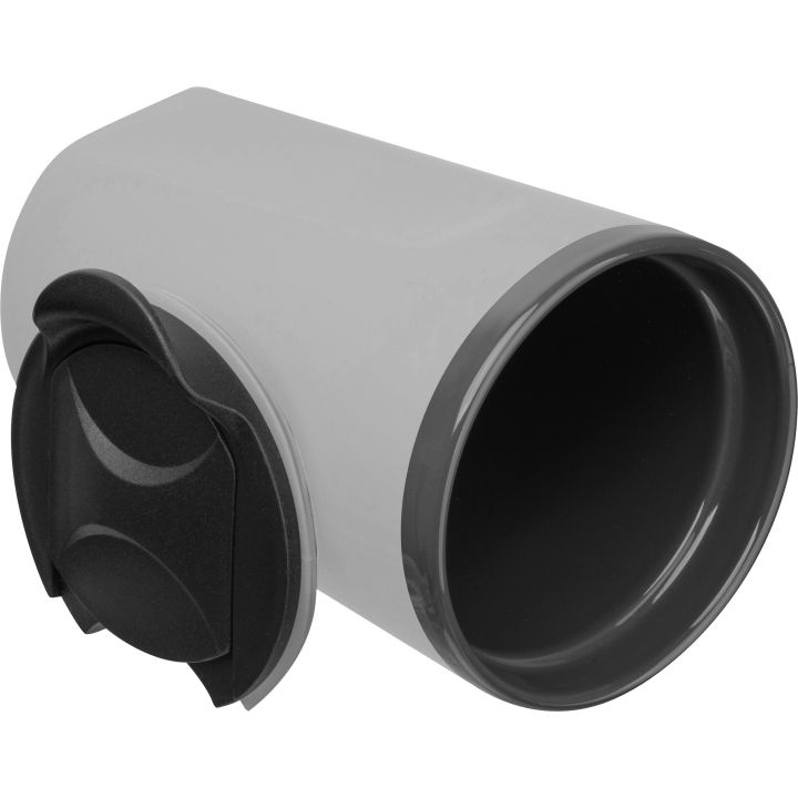 Kubek ceramiczny soft-touch 400 ml TOMAS - Szary