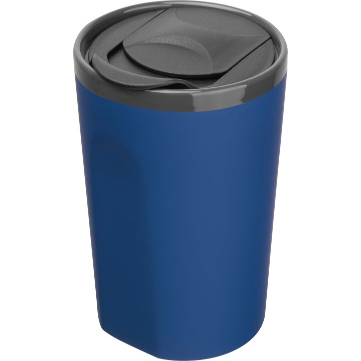 Kubek ceramiczny soft-touch 400 ml TOMAS - Granatowy