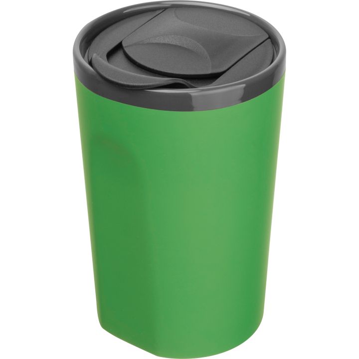 Kubek ceramiczny soft-touch 400 ml TOMAS - Zielony