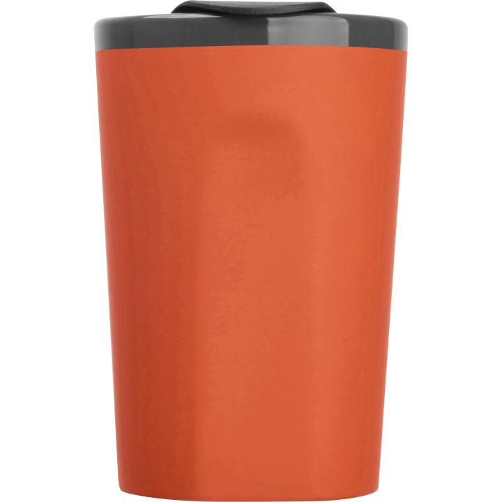 Kubek ceramiczny soft-touch 400 ml TOMAS - Pomarańczowy