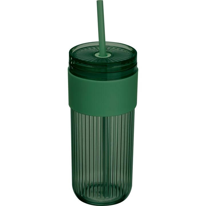Kubek ze słomką 660 ml SOLEDAD - Zielony