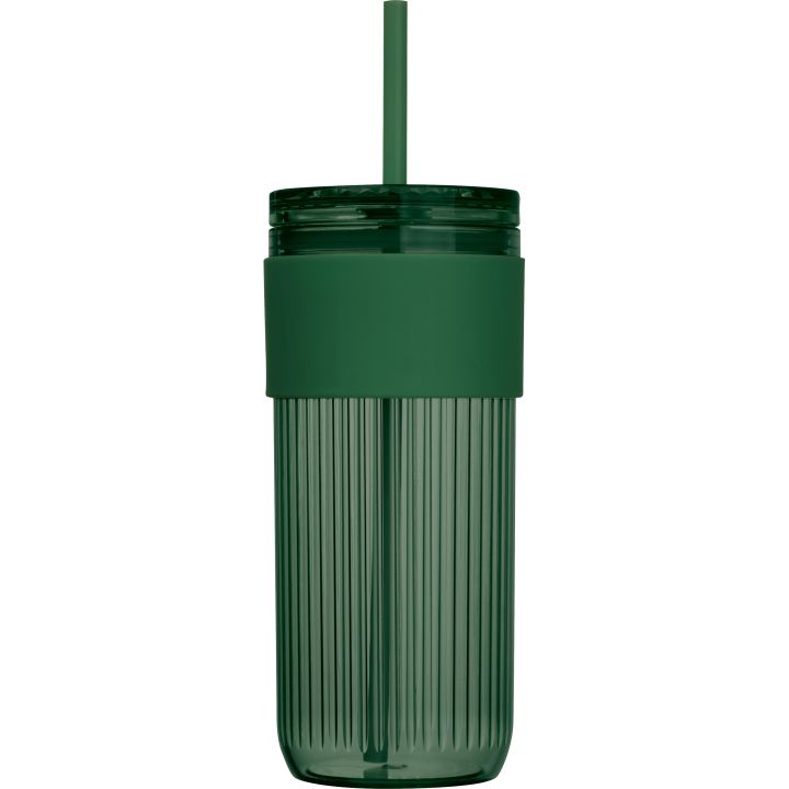 Kubek ze słomką 660 ml SOLEDAD - Zielony