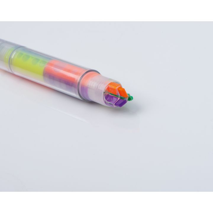 Zestaw zakreślaczy 6 w 1 MARK - Wielokolorowy