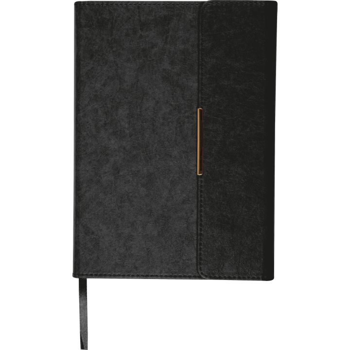 Notatnik A5 w linię JOSEPH - Czarny