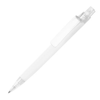 Długopis plastikowy soft-touch ORLANDO - Biały