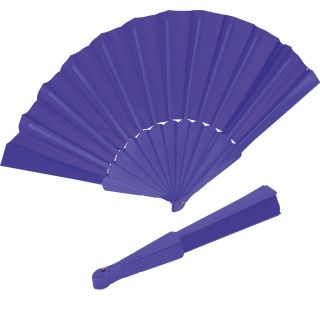 Wachlarz SALOMEA - Niebieski