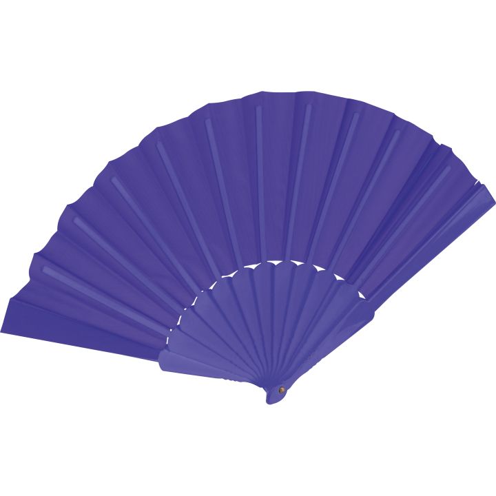 Wachlarz SALOMEA - Niebieski