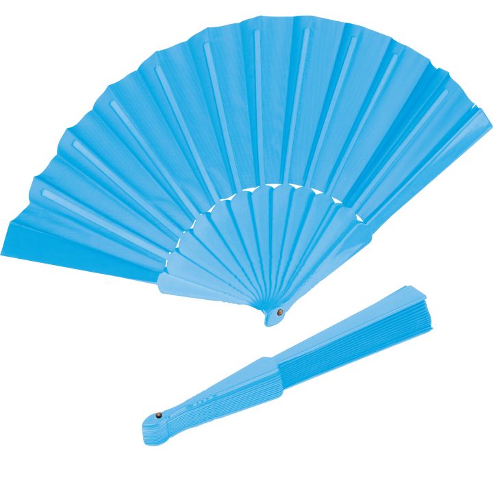Wachlarz SALOMEA - Jasnoniebieski