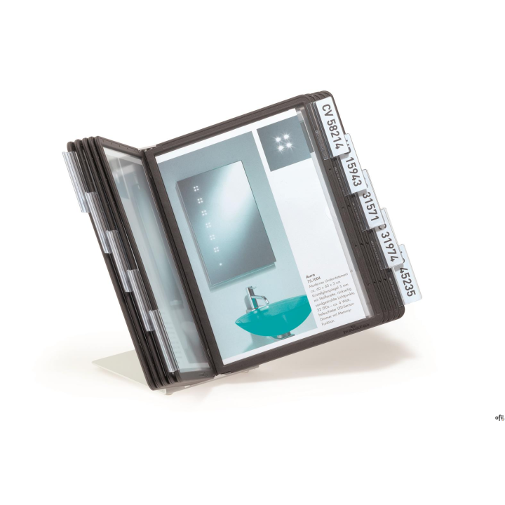 System paneli prezentacyjnych VARIO® TABLE 10 A5 czarny 550601 DURABLE