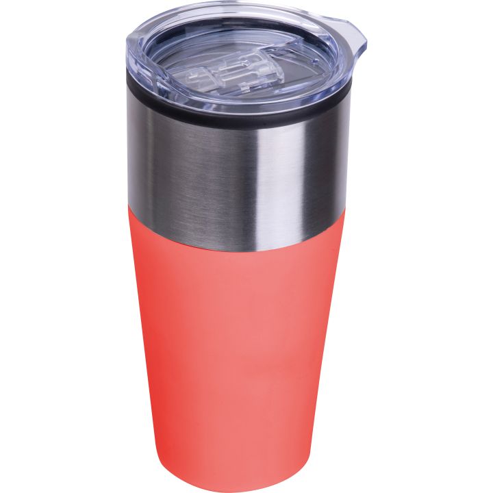 Kubek termiczny 600 ml JORDAN - Czerwony