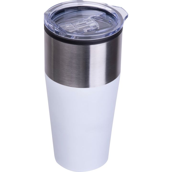 Kubek termiczny 600 ml JORDAN - Biały