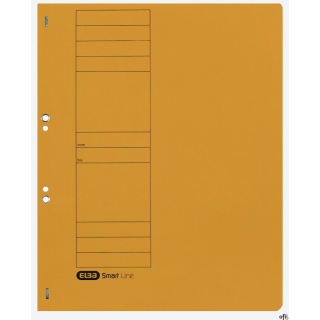 Skoroszyt kartonowy ELBA A4, oczkowy, żółty, 100551871