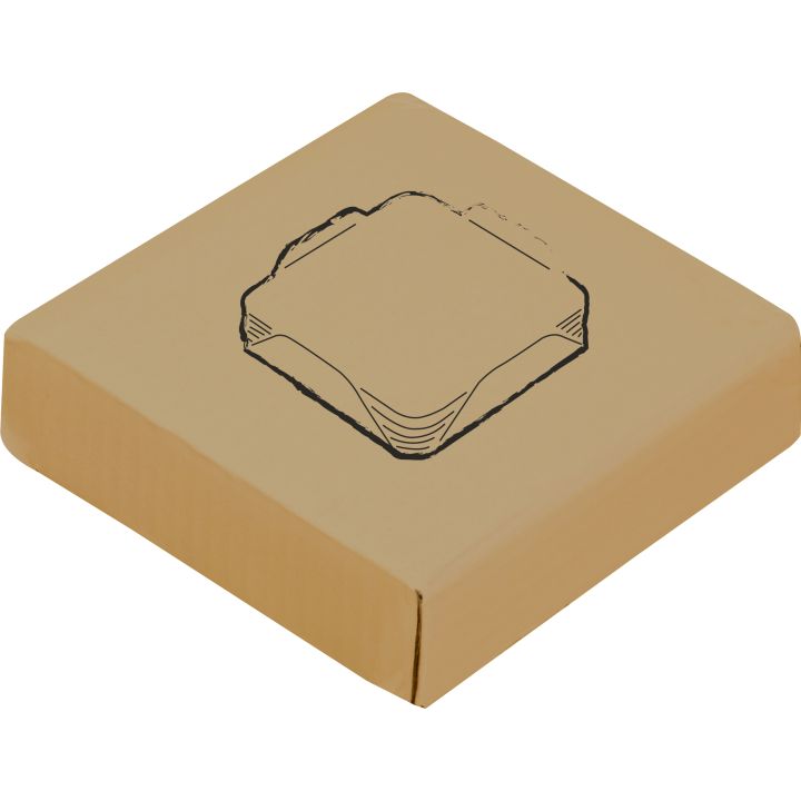 Zestaw 6 podkładek pod kubki MATILDE - Szary