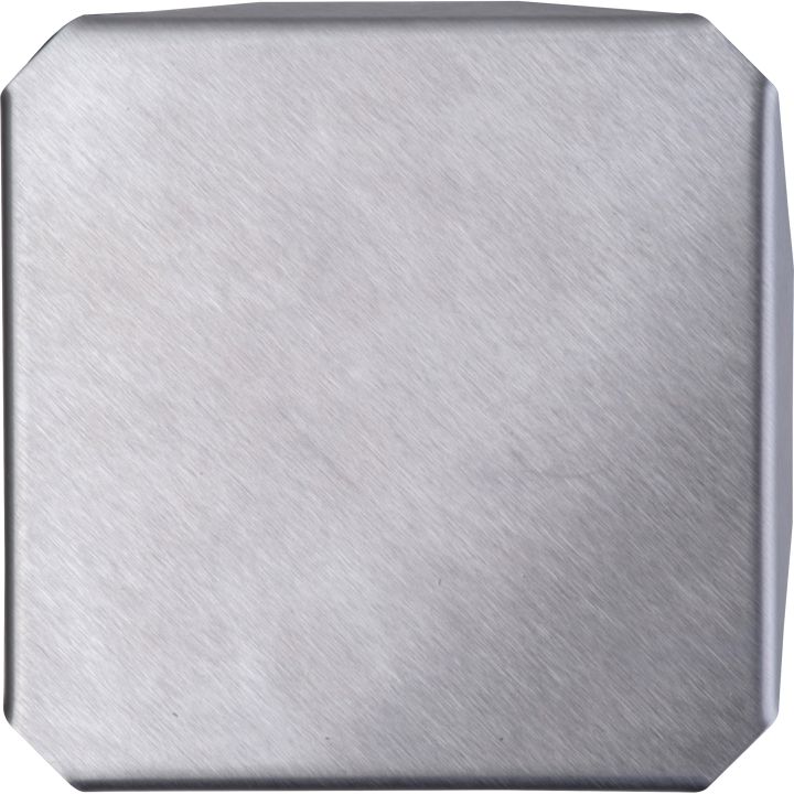 Zestaw 6 podkładek pod kubki MATILDE - Szary