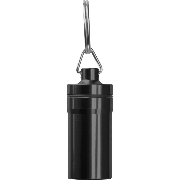 Brelok z pojemnikiem ALICE - Czarny